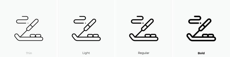 wierook icoon. dun, licht, regelmatig en stoutmoedig stijl ontwerp geïsoleerd Aan wit achtergrond vector