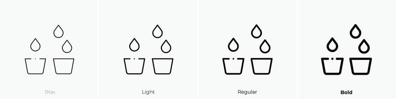 inkt icoon. dun, licht, regelmatig en stoutmoedig stijl ontwerp geïsoleerd Aan wit achtergrond vector