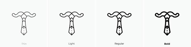 irminsul icoon. dun, licht, regelmatig en stoutmoedig stijl ontwerp geïsoleerd Aan wit achtergrond vector