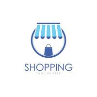 online winkel logo icoon vector