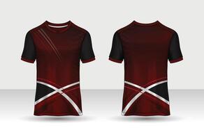 sport Jersey sjabloon mockup kromme ontwerp voor Amerikaans voetbal voetbal, racen, rennen, e sport- vector