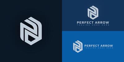 abstract eerste zeshoek brief vader of pd logo in zacht blauw kleur geïsoleerd Aan meerdere achtergrond kleuren. de logo is geschikt voor financieel technologie bedrijf logo ontwerp inspiratie Sjablonen. vector