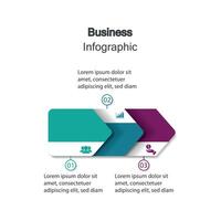 infografieken, grafieken. presentatie. bedrijf concept, grafiek, stappen, werkwijze. infographic gegevens visualisatie. opstarten sjabloon vector