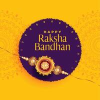 broer en zus rakhi festival van raksha bandhan achtergrond vector