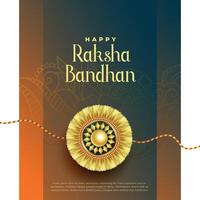 Hindoe festival van raksha bandhan groet vector