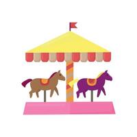 carrousel icoon clip art avatar logotype geïsoleerd illustratie vector