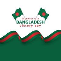 bangladesh overwinningsdag groen vector