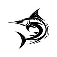 marlijn visvangst logo illustratie vector