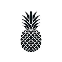 elegant ananas silhouet - grafisch voor tropisch ontwerpen vector