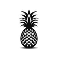 tropisch ananas schets - perfect voor logos en ontwerp projecten vector