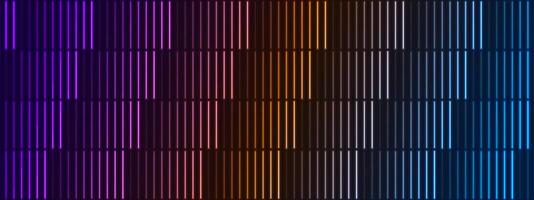 kleurrijk neon laser lijnen abstract achtergrond vector