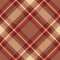 Schotse ruit Schotland naadloos plaid patroon . retro achtergrond kleding stof. wijnoogst controleren kleur plein meetkundig textuur. vector