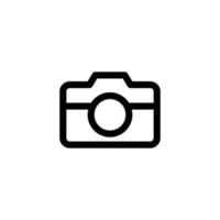 camera pictogram ontwerp vector met symbool fotografie, afbeelding, foto, fotograaf voor multimedia