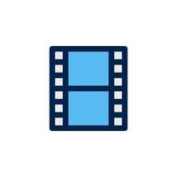 film strip pictogram ontwerp vector symbool frame, bioscoop, film, entertainment voor multimedia