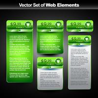 web display banner vector