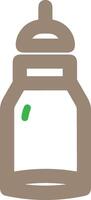 fles drinken icoon symbool afbeelding. illustratie van de drinken water fles glas ontwerp beeld vector