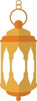 Ramadan kareem lantaarn decoratie met Arabisch ontwerp stijl. illustratie icoon. vector