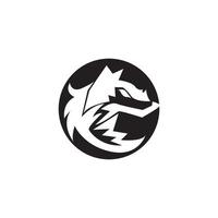 wolf pictogram en symbool vector sjabloon illustratie