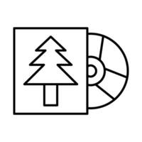 Kerstmis kerstliederen icoon ontwerp vector