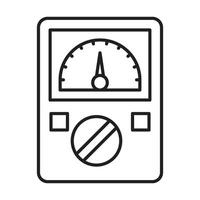 voltmeter icoon ontwerp vector