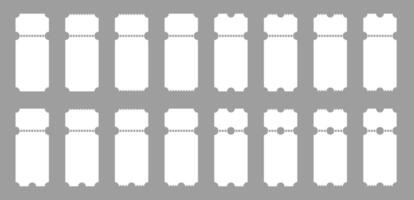 blanco ticket stompjes patroon illustratie vector
