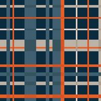 donker blauw plaid naadloos patroon. Schotse ruit geruit textiel ontwerp voor augurk afdrukken, mannetje herhaling achtergrond, flanel ontwerp, Schots ornament, controleren, katoenen stof Schotse ruit afdrukken, behang. vector