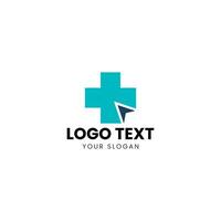 logo ontwerp voor een medisch kliniek vector