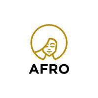 afro haar- zorg producten vector