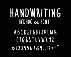 handgeschreven kalligrafie alfabet. creatieve vectortypografie kan worden gebruikt voor ontwerpen, posters, uitnodigingen, prenten, enz. natuurlijke belettering in handtekeningen. vector