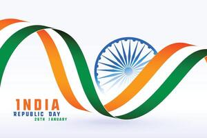 gelukkig republiek dag van Indië concept achtergrond vector