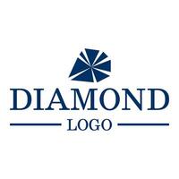 diamant logo sieraden icoon vector