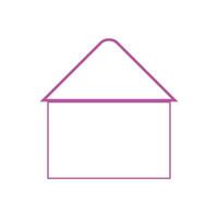 huis icoon, thuis icoon illustratie symbool geïsoleerd Aan achtergrond vector