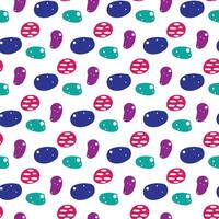 grappig dots naadloos patroon ontwerp vector