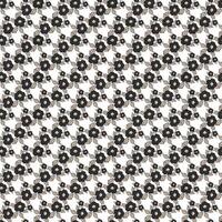 zwart roos naadloos-patroon-ontwerp vector