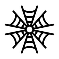 spinnenweb glyph-pictogram vector