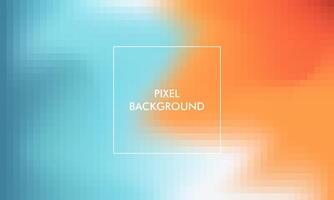 pixel helling structuur abstract achtergrond met kleurrijk kleur, pastel vector