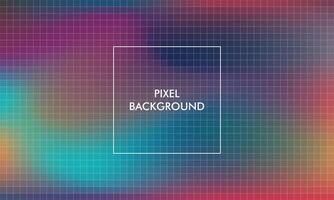 pixel helling structuur abstract achtergrond met kleurrijk kleur, pastel vector