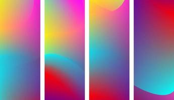 abstracte achtergrond met zachte kleur. modern schermvectorontwerp voor mobiele apps. zacht kleurverloop vector
