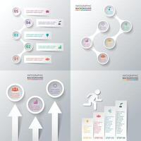 elementen reeks voor infografisch. sjabloon voor diagram, grafiek, presentatie. vector