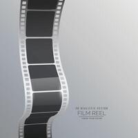 film haspel strip achtergrond vector