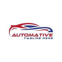 automotive auto logo ontwerp vorm minimaal modern ontwerp concept vector