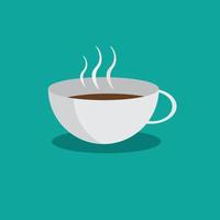 koffie pictogram symbool plat ontwerp vector