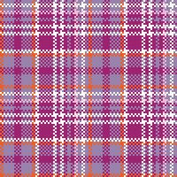 Schots Schotse ruit naadloos patroon. Schotse ruit naadloos patroon flanel overhemd Schotse ruit patronen. modieus tegels voor achtergronden. vector