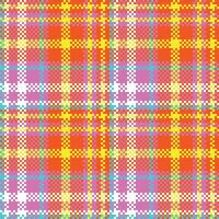 Schots Schotse ruit naadloos patroon. Schotse ruit plaid naadloos patroon. voor sjaal, jurk, rok, andere modern voorjaar herfst winter mode textiel ontwerp. vector