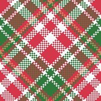 Schots Schotse ruit plaid naadloos patroon, zoet plaid patronen naadloos. sjabloon voor ontwerp ornament. naadloos kleding stof textuur. illustratie vector