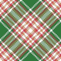 Schots Schotse ruit plaid naadloos patroon, controleur patroon. traditioneel Schots geweven kleding stof. houthakker overhemd flanel textiel. patroon tegel swatch inbegrepen. vector