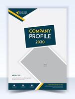 jaar- verslag doen van brochure folder ontwerp sjabloon, presentatie boek Hoes Sjablonen. vector