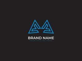 creatief bedrijf monogram logo ontwerp vector
