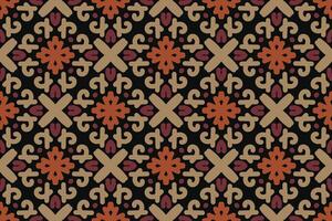oosters patroon. wijnoogst achtergrond met Arabisch ornament. patroon, achtergrond en behang voor uw ontwerp. textiel ornament. illustratie. vector