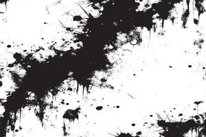 abstract kunst zwart grunge bedekking monochroom structuur voor achtergrond structuur vector